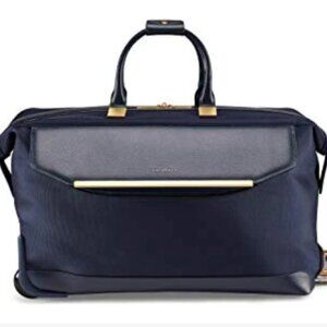 Ted Baker Softside Spinner Carry-On Duffel – 21” Lightweight Black Luggage